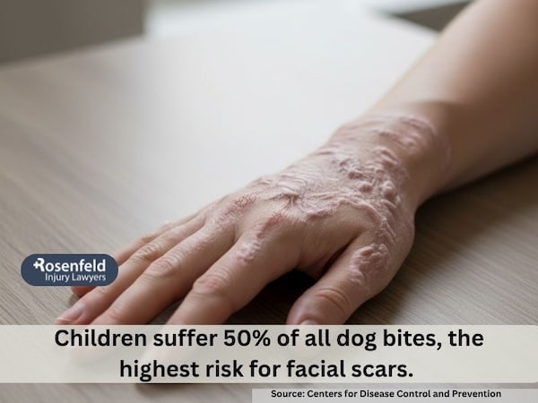 Dog attack scarring and disfigurement attorneys in Chicago