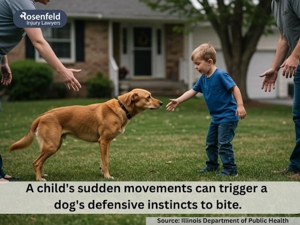 Children's well being compromised around dogs