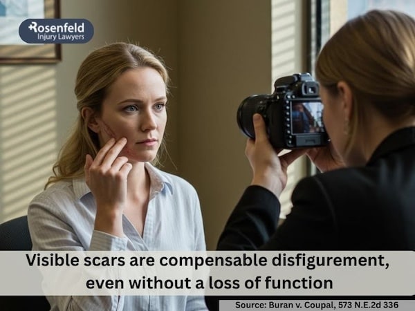 Dog attack disfigurement in Illinois