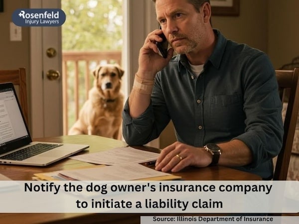 File a claim for a dog bite in Illinois