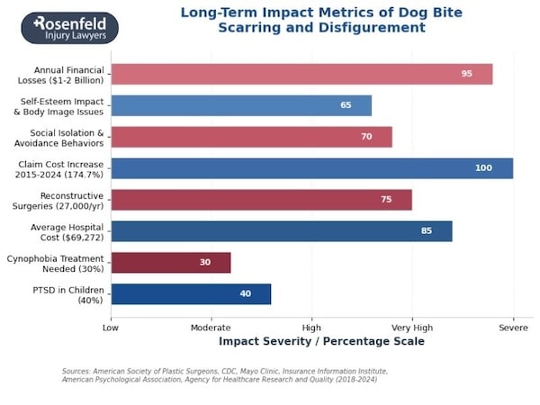 Recover compensation for dog attack scarring and disfigurement injuries