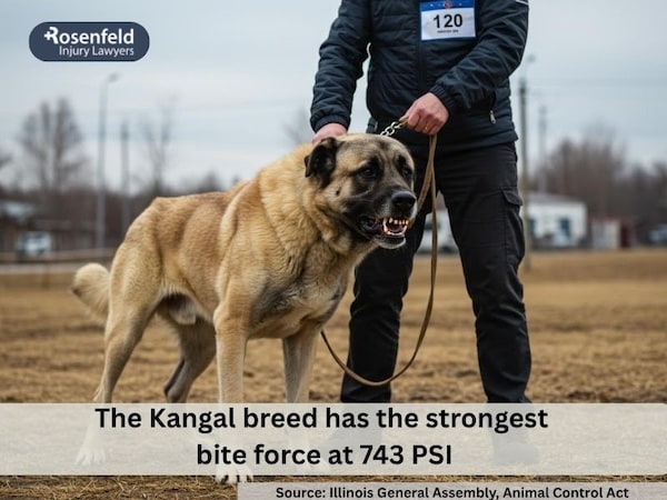 dog bite force by breed