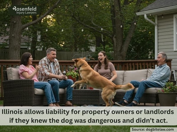 When are homeowners liable for injuries by their dogs