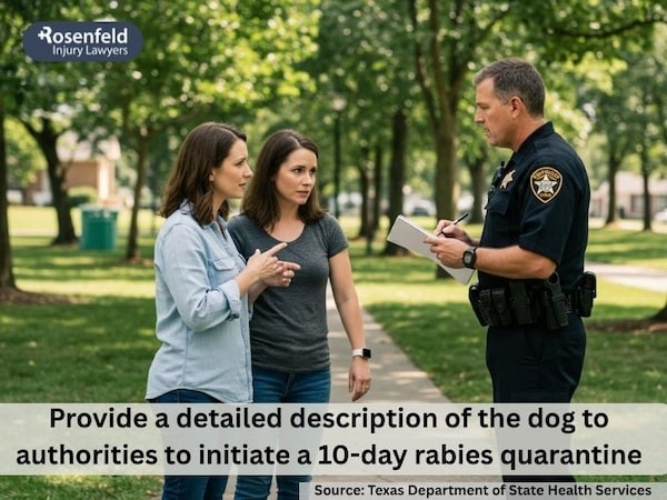 Steps to take when you cannot locate the dog's owner after a bite or attack