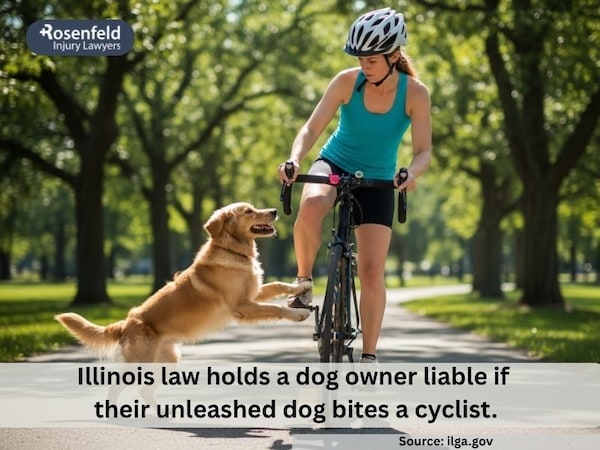 Bicycle accident lawyers handling cases involving dogs