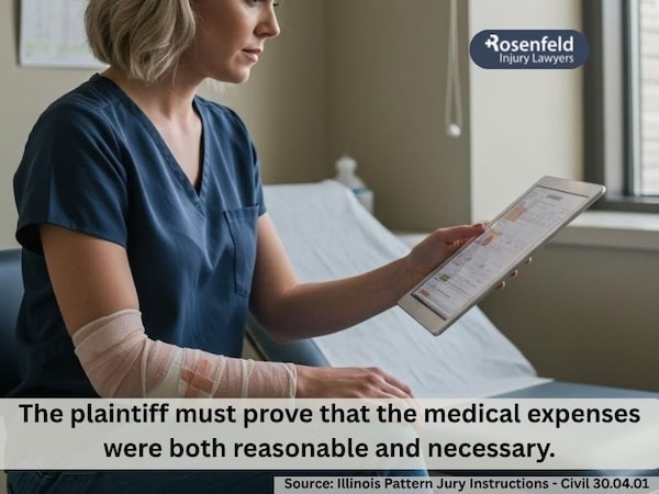 Medical expenses following a dog bite in Illinois