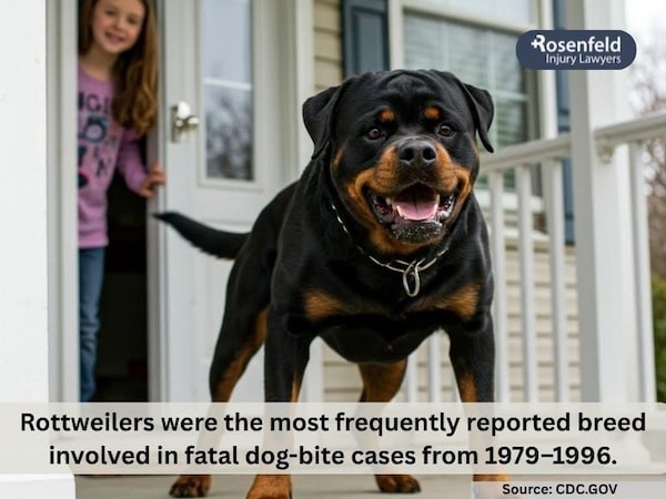 Which breed causes the most severe dog bite injuries