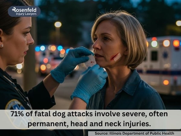 Pain and suffering following permanent dog bites