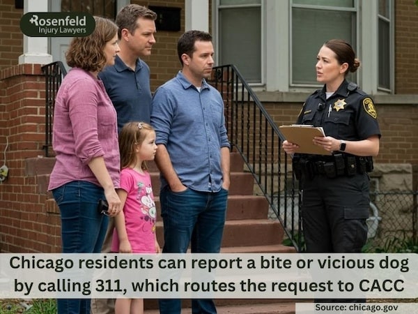 Reporting a dog bite to Chicago Animal Control