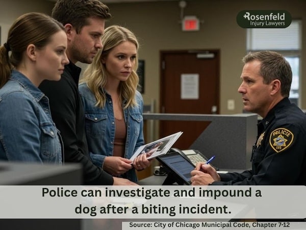 When to report a dog bite to law enforcement in Illinois