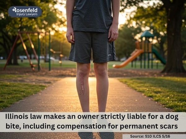 How long does a dog bite scar take to heal?