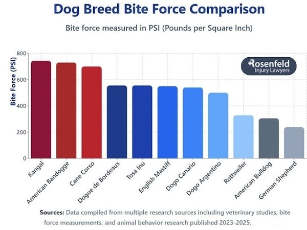 Which dog has a stronger bite?