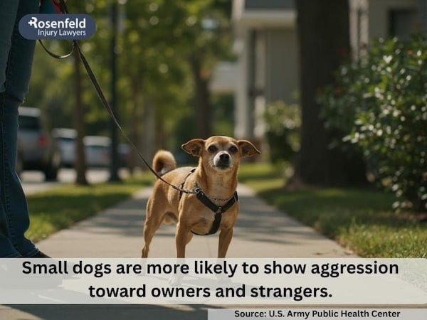 Small dogs vs large dogs bites