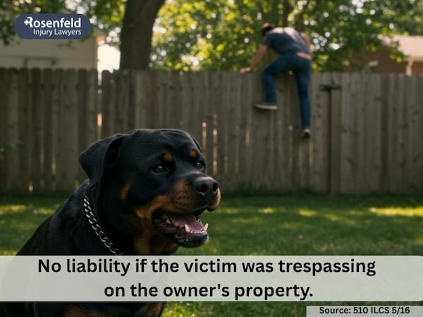 Learn the exceptions to Illinois dog bite liability and when owners may not be responsible