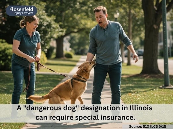 Learn how Illinois law assigns responsibility for dog bite injuries