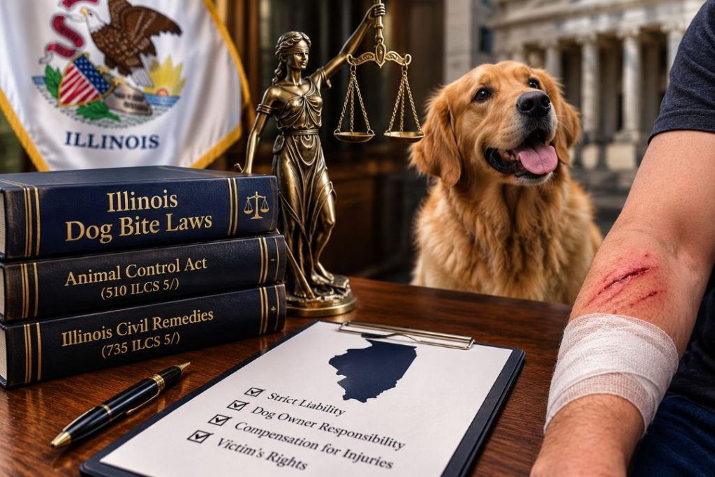 what illinois laws govern dog bite claims