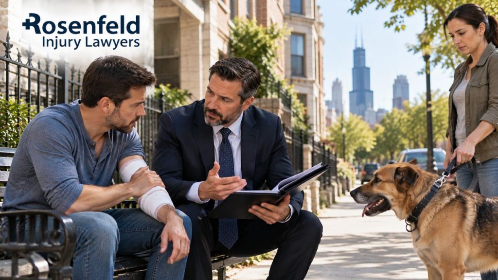 who is legally liable for dog bite injuries in cook county